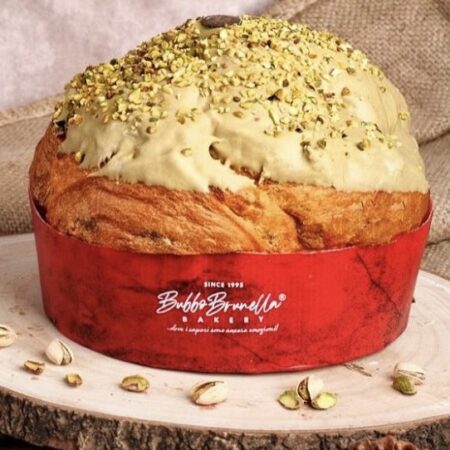 PANETTONE ARTIGIANALE al pistacchio